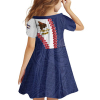 American Samoa Eagle Family Matching Mermaid Dress and Hawaiian Shirt Polynesian Tribal Pattern Curve Style