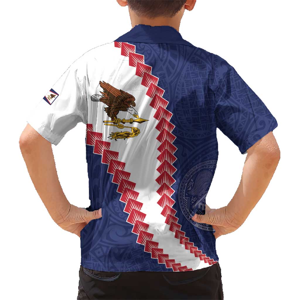 American Samoa Eagle Family Matching Tank Maxi Dress and Hawaiian Shirt Polynesian Tribal Pattern Curve Style