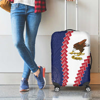 American Samoa Eagle Luggage Cover Polynesian Tribal Pattern Curve Style LT05 - Polynesian Pride