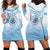 Micronesia Constitution Day Hoodie Dress Polynesian Tribal Tattoo Simple Style