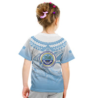 Micronesia Constitution Day Kid T Shirt Polynesian Tribal Tattoo Simple Style LT05 - Polynesian Pride