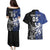 New Zealand And Scotland Rugby Custom Couples Matching Puletasi and Hawaiian Shirt Maori Tiki With Thistle Together