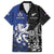 New Zealand And Scotland Rugby Custom Family Matching Puletasi and Hawaiian Shirt Maori Tiki With Thistle Together