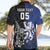 New Zealand And Scotland Rugby Custom Hawaiian Shirt Maori Tiki With Thistle Together