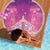 New Zealand Matariki Beach Blanket Maori Marae Purple Galaxy