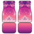 New Zealand Matariki Car Mats Maori Marae Purple Galaxy
