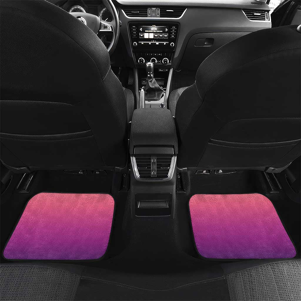 New Zealand Matariki Car Mats Maori Marae Purple Galaxy