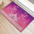 New Zealand Matariki Rubber Doormat Maori Marae Purple Galaxy