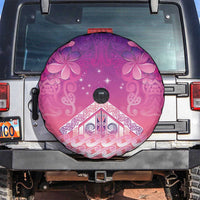 New Zealand Matariki Spare Tire Cover Maori Marae Purple Galaxy LT05 Purple - Polynesian Pride