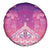 New Zealand Matariki Spare Tire Cover Maori Marae Purple Galaxy