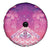 New Zealand Matariki Spare Tire Cover Maori Marae Purple Galaxy