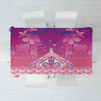 New Zealand Matariki Tablecloth Maori Marae Purple Galaxy LT05 Purple - Polynesian Pride