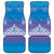 New Zealand Matariki Car Mats Maori Marae Cyan Galaxy