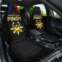 Philippines Independence Day Car Seat Cover Proud To Be Pinoy LT05 One Size Black - Polynesian Pride