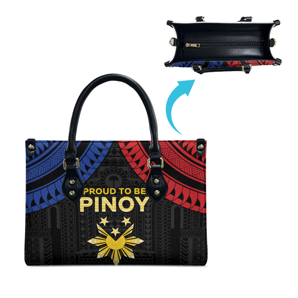 Philippines Independence Day Leather Bag Proud To Be Pinoy