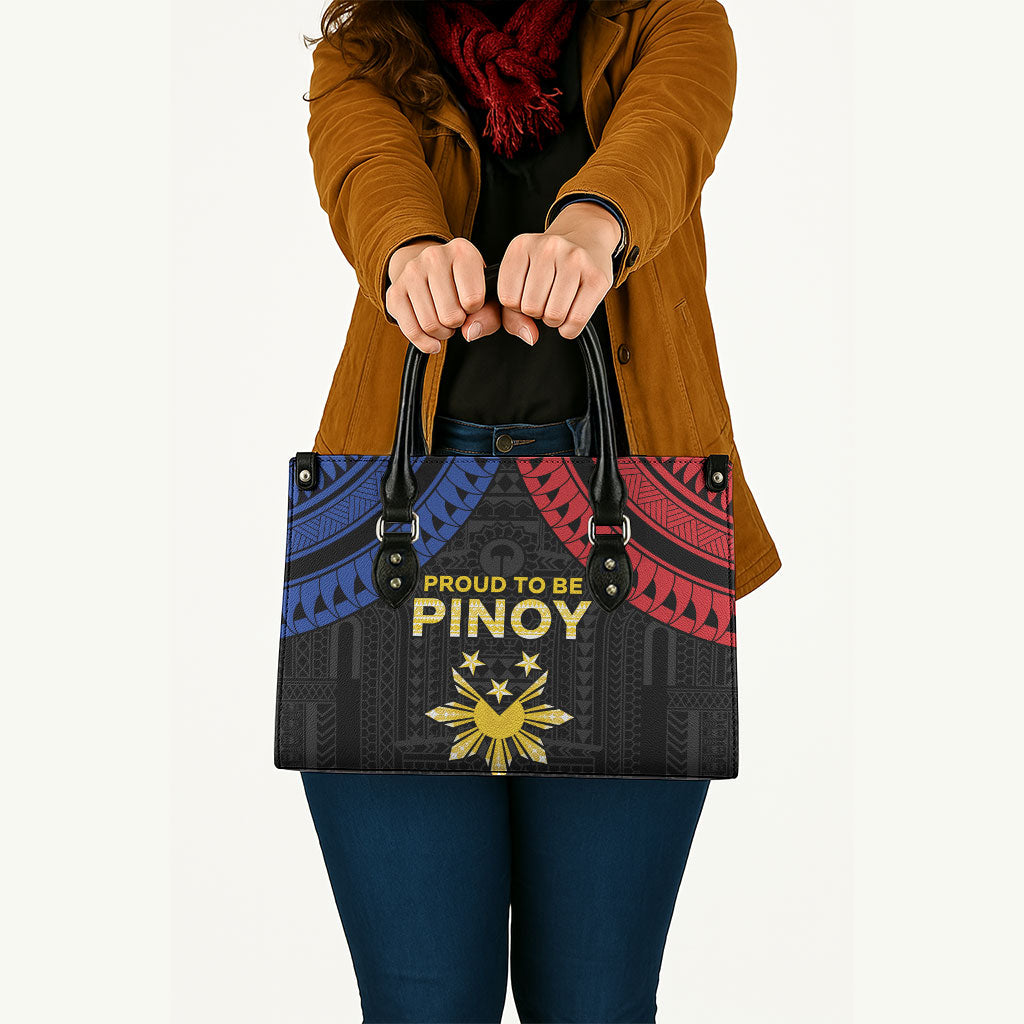 Philippines Independence Day Leather Bag Proud To Be Pinoy