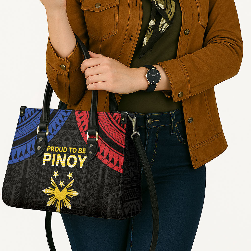 Philippines Independence Day Leather Bag Proud To Be Pinoy