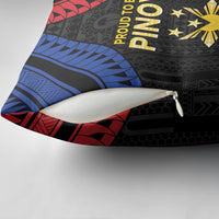 Philippines Independence Day Pillow Cover Proud To Be Pinoy LT05 - Polynesian Pride