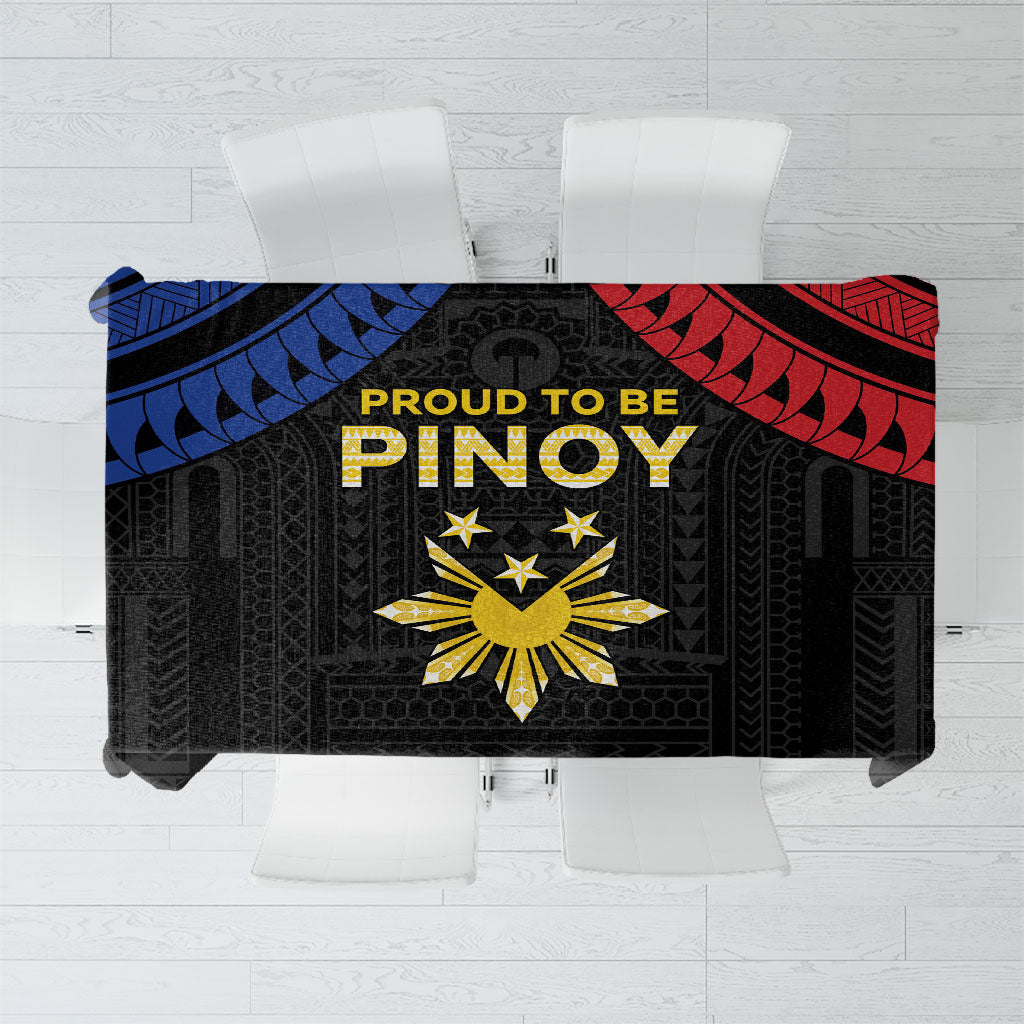Philippines Independence Day Tablecloth Proud To Be Pinoy