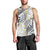 Plumeria With White Polynesian Tattoo Pattern Men Tank Top