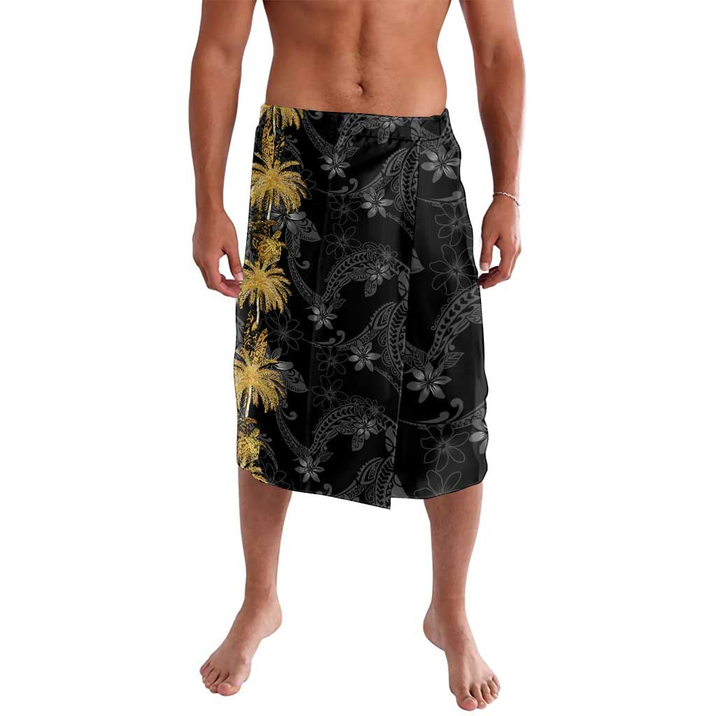 Hawaiian Honu And Surfboards Lavalava Gold Style - Polynesian Pride