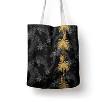 Hawaiian Honu And Surfboards Tote Bag Gold Style LT05 - Polynesian Pride