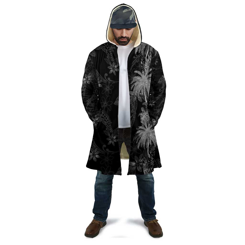 Hawaiian Honu And Surfboards Cloak Silver Style - Polynesian Pride