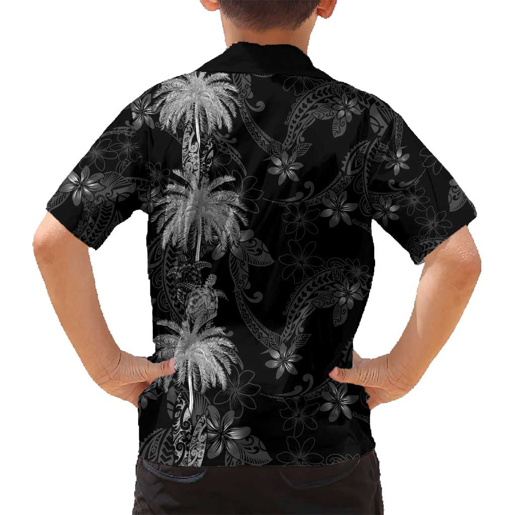 Hawaiian Honu And Surfboards Family Matching Puletasi and Hawaiian Shirt Silver Style LT05 - Polynesian Pride