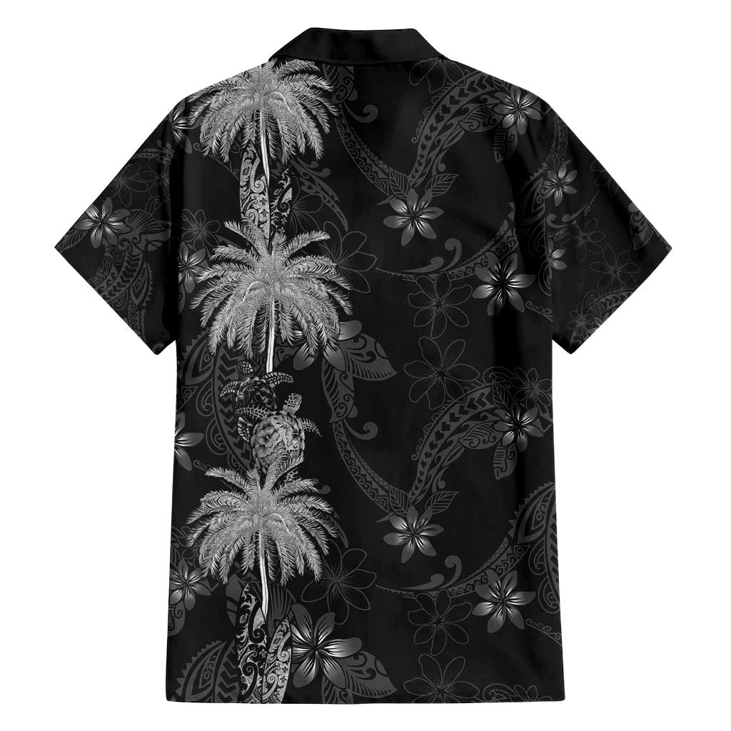 Hawaiian Honu And Surfboards Family Matching Puletasi and Hawaiian Shirt Silver Style LT05 - Polynesian Pride
