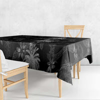 Hawaiian Honu And Surfboards Tablecloth Silver Style - Polynesian Pride