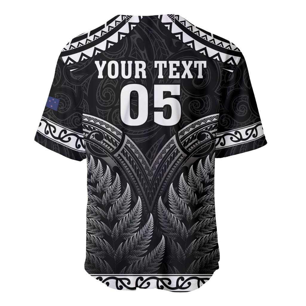 Custom New Zealand Maori Tiki Rugby Baseball Jersey Go Aotearoa Maori Pattern LT05 - Polynesian Pride