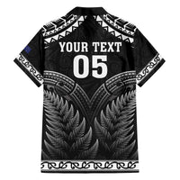 Custom New Zealand Maori Tiki Rugby Family Matching Puletasi and Hawaiian Shirt Go Aotearoa Maori Pattern LT05 - Polynesian Pride