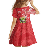 Personalized Puerto Rico Family Matching Puletasi and Hawaiian Shirt Coqui Frog With Polynesian Pattern - Polynesian Pride