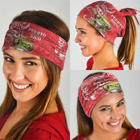 Puerto Rico Neck Gaiter Coqui Frog With Polynesian Pattern LT05 - Polynesian Pride