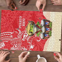Puerto Rico Puzzle Coqui Frog With Polynesian Pattern LT05 - Polynesian Pride