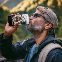 Hawaii Veterans Day 4 in 1 Can Cooler Tumbler Honor The Fallen Flag Grunge Style