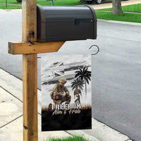 Hawaii Veterans Day Garden Flag Honor The Fallen Flag Grunge Style