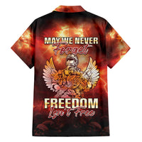 Hawaii Veterans Day Hawaiian Shirt May We Never Forget Freedom Isn't Free