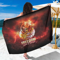Hawaii Veterans Day Sarong May We Never Forget Freedom Isn't Free