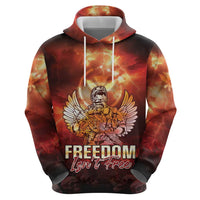 Hawaii Veterans Day Zip Hoodie May We Never Forget Freedom Isn't Free LT05 - Polynesian Pride