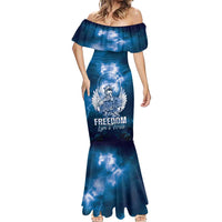 Federated States of Micronesia Veterans Day Mermaid Dress May We Never Forget Freedom Isn't Free LT05 - Polynesian Pride