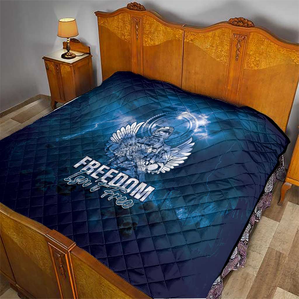 Federated States of Micronesia Veterans Day Quilt May We Never Forget Freedom Isn't Free LT05 - Polynesian Pride