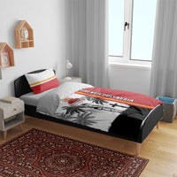French Polynesia Armistice Day Bedding Set Lest We Forget Flag Style LT05 - Polynesian Pride