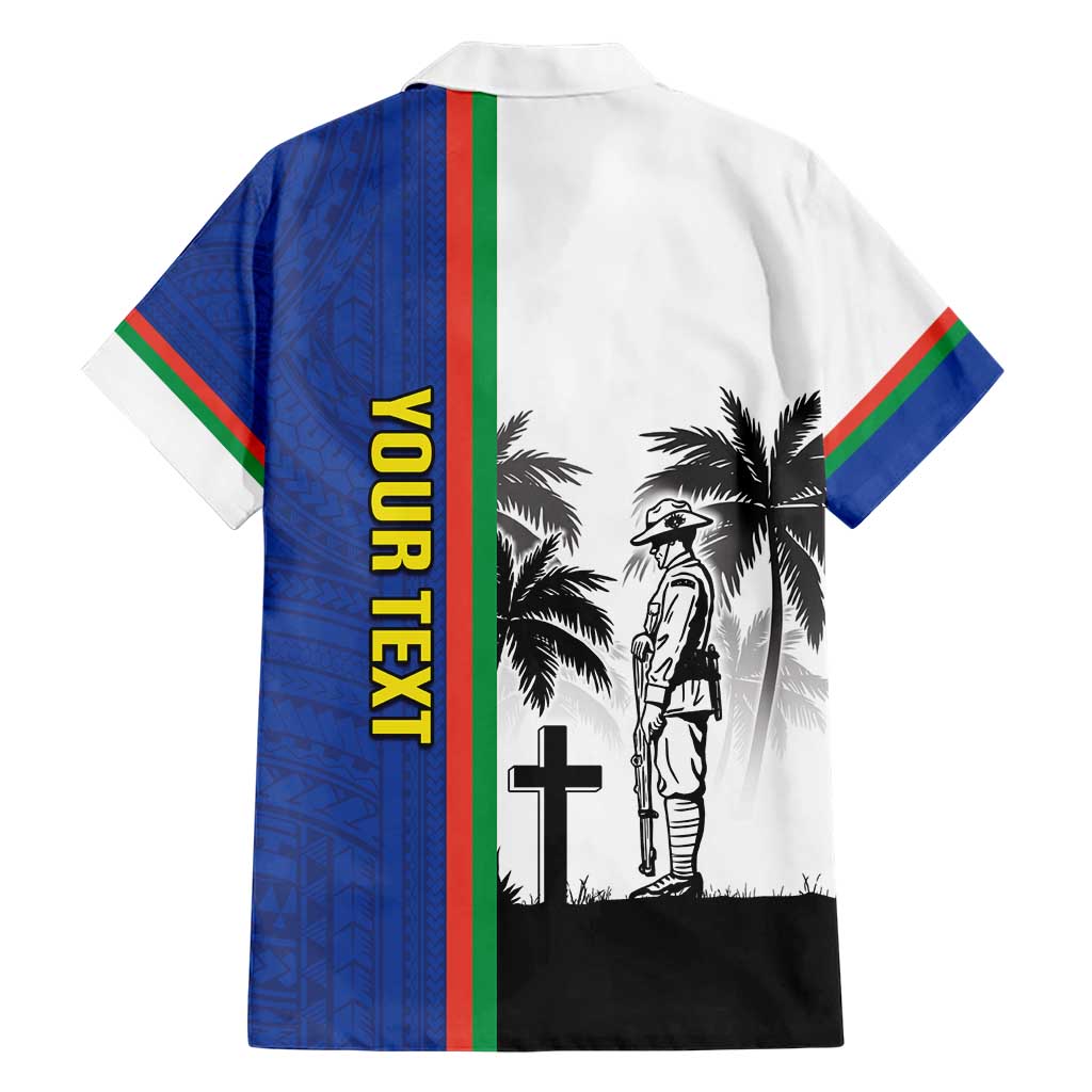 New Caledonia Armistice Day Hawaiian Shirt Lest We Forget Flag Style LT05 - Polynesian Pride