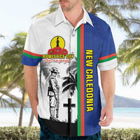 New Caledonia Armistice Day Hawaiian Shirt Lest We Forget Flag Style LT05 - Polynesian Pride