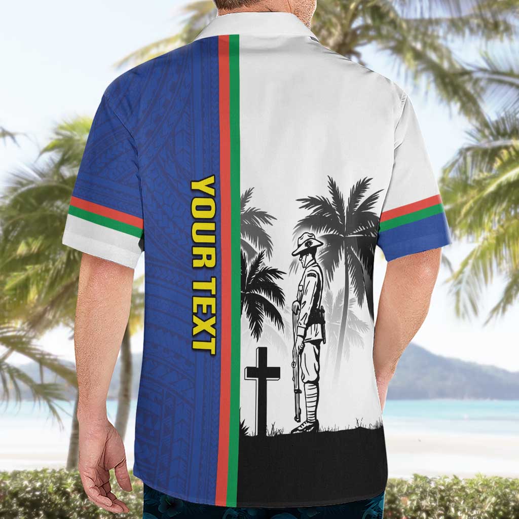 New Caledonia Armistice Day Hawaiian Shirt Lest We Forget Flag Style LT05 - Polynesian Pride
