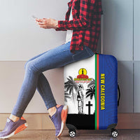 New Caledonia Armistice Day Luggage Cover Lest We Forget Flag Style LT05 - Polynesian Pride