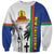 New Caledonia Armistice Day Sweatshirt Lest We Forget Flag Style