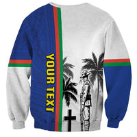 New Caledonia Armistice Day Sweatshirt Lest We Forget Flag Style LT05 - Polynesian Pride