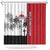 Wallis and Futuna Armistice Day Shower Curtain Lest We Forget Flag Style